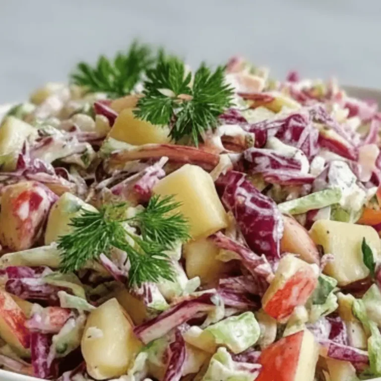 Make the Best Cranberry Apple Coleslaw in Just 5 Easy Steps!