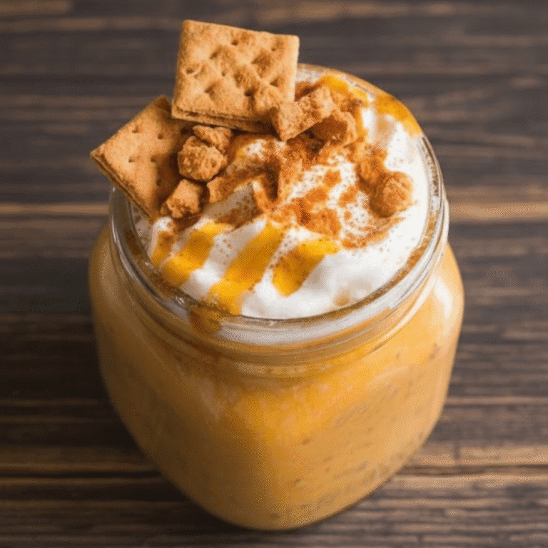 Indulge in Pumpkin Cheesecake Overnight Oats for Breakfast!