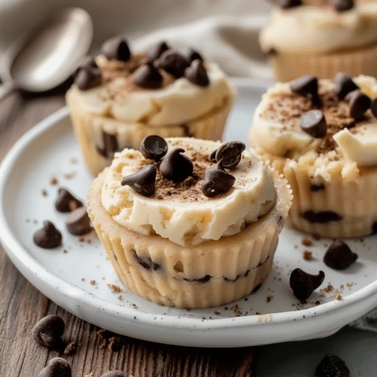 Indulge in High-Protein Yogurt Cookie Dough Cups for a Guilt-Free Treat!