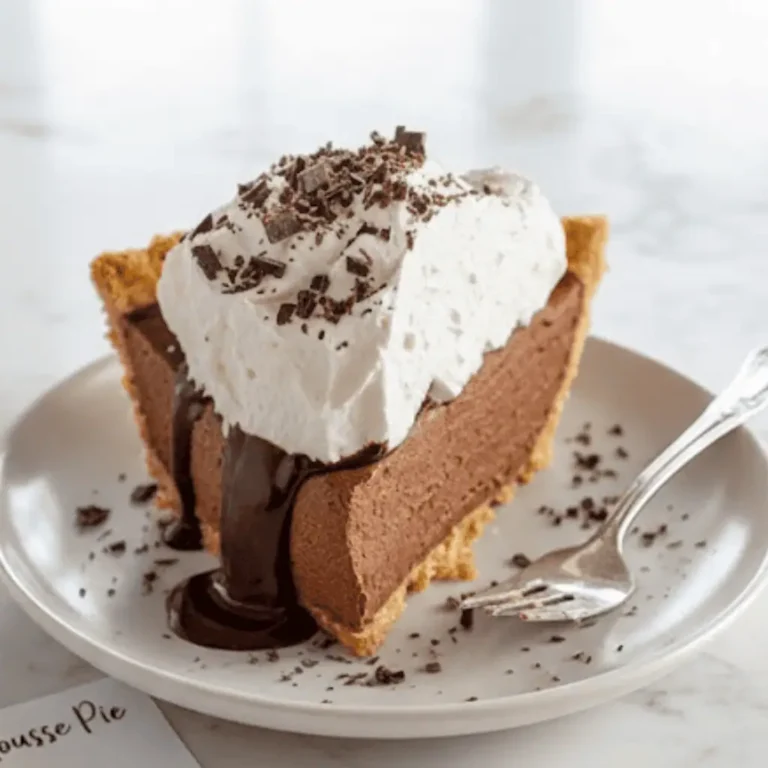Indulge in the Creamy Delight of Easy French Silk Pie Today!
