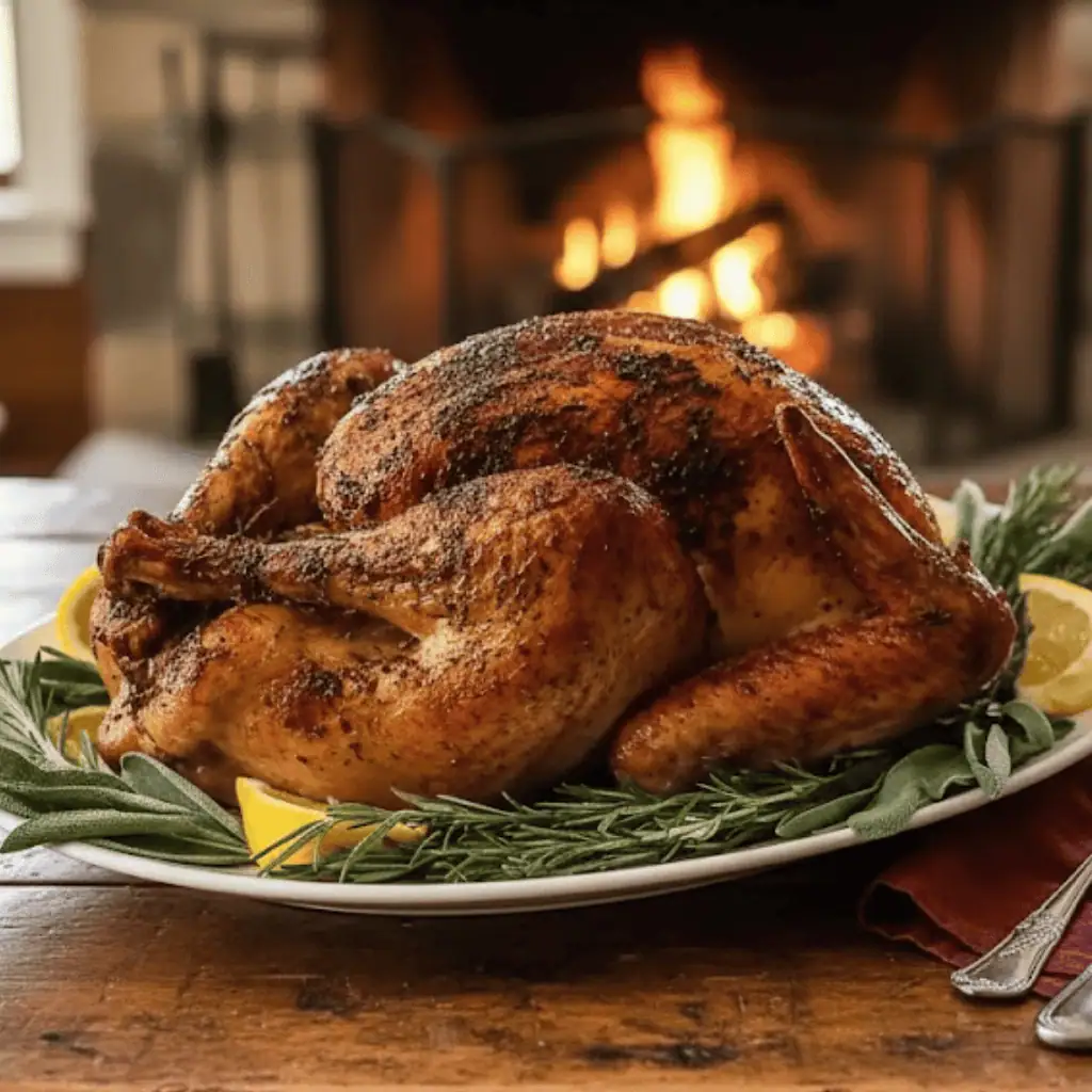 Garlic Thanksgiving Turkey