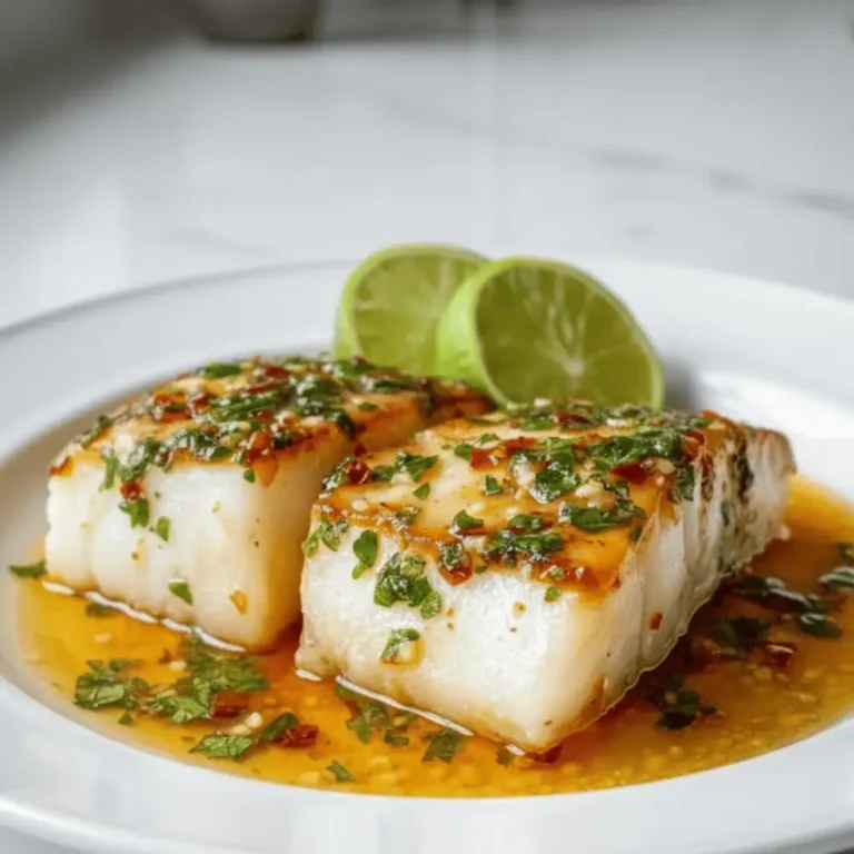 Make Coconut Lime Fish with Garlic Butter for a Tropical Delight
