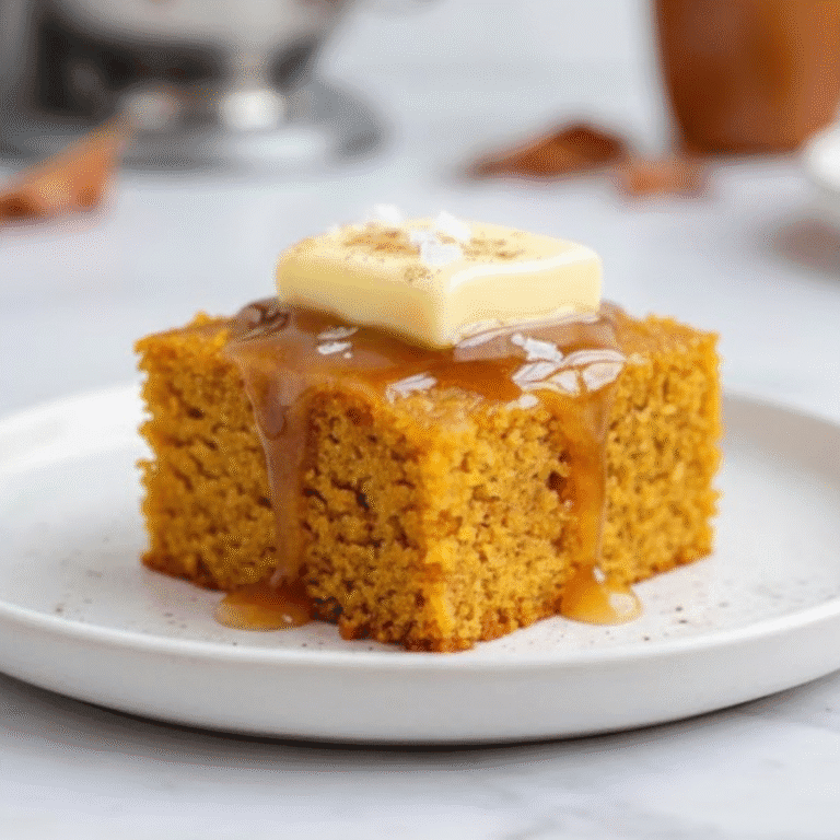 Experience the Joy of Pumpkin Cornbread with Cinnamon Honey Butter