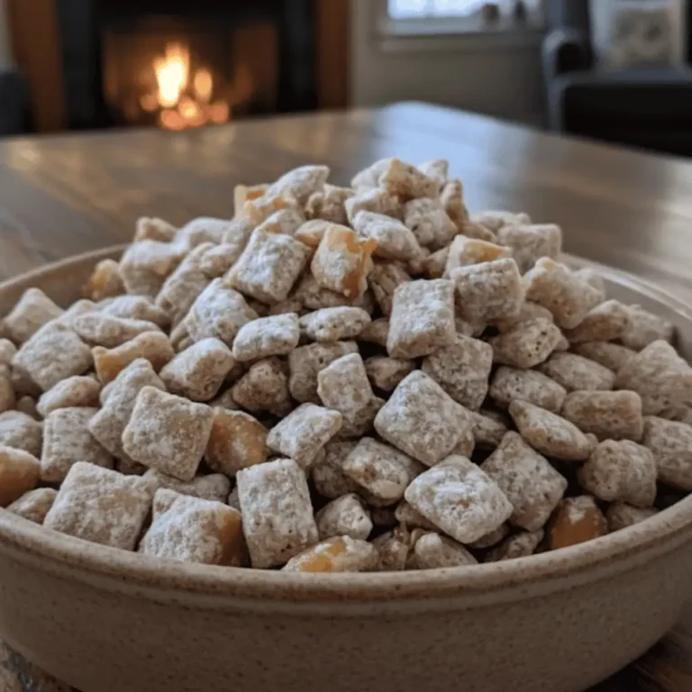 Caramel Apple Puppy Chow