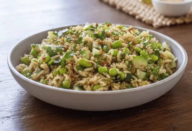 Refreshing Cucumber Edamame Rice Salad Recipe for Everyone